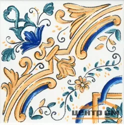 Вставка KERAMA MARAZZI Капри майолика 9,9х9,9 арт.STG\A484\1146