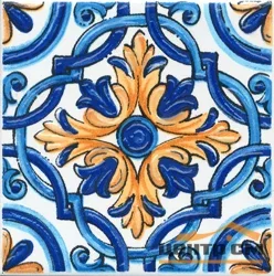 Вставка KERAMA MARAZZI Капри майолика 9,9х9,9 арт.STG\A490\1146