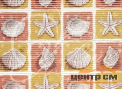 Коврик из вспененного ПВХ "STANDART" 0,80х15м 4BG (Ракушки)
