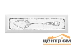 Плитка KERAMA MARAZZI Гамма Декор Spoon чёрный 8,5х28,5х9,2 арт.NT\B51\9001