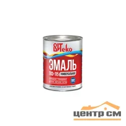 Эмаль ПФ-115 коричневая 0,8 кг ВИТЕКО