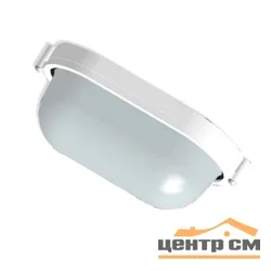 Светильник НПП 03-60-021 "Банник" 1401 овал малый IP65 корпус белый