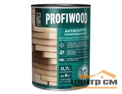 Грунт-антисептик биозащитный алкидный беcцветный 2,1 кг EMPILS PROFIWOOD