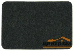 Коврик придверный "Soft" 40x60 см черный, SunStep