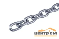 Цепь сварная короткозвенная оцинкованная DIN 766 D6 мм ( катушка 30м )