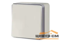 Выключатель одноклавишный ОП Werkel Gallant, проходной, слоновая кость WL15-01-03 , W5012003
