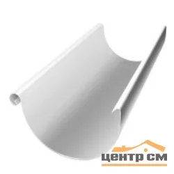 Желоб полукруглый Optima, 125мм, 3м RAL 9003