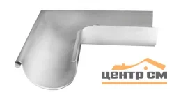 Угол желоба внешний Optima 90гр, 125мм, RAL 9003