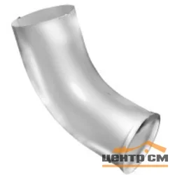 Колено стока Optima, 90мм, RAL 9003