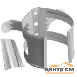 Кронштейн трубы на дерево Optima, 90мм, RAL 9003
