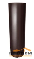 Труба круглая Optima, 90мм, 3м RAL 8017