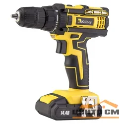 Дрель-шуруповерт аккумуляторная Kolner KCD 14,4/2L, 14,4 Вольт, 1,5 Ач, Li-Ion, 27Нм, 1 акк
