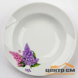 Тарелка Добруш глубокая 200мм 4С0252 ф.Идиллия Сирень