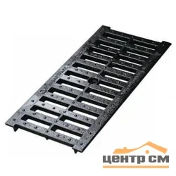 Решетка канала АЛЬТА чугунная, 0,498*0,13*0,015м, кл.С250