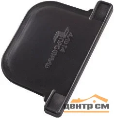Заглушка торцевая канала 60 АЛЬТА, черная, 0,142*0,080*0,017м
