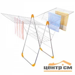 Сушилка для белья металлическая РЫЖИЙ КОТ CD-25M, 25м, напольная