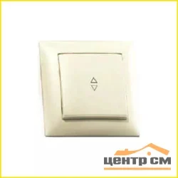 Переключатель одноклавишный СП Селена С610-396 сл. кость Кунцево 8141