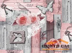 Клеенка ПВХ FLORISTA на нетканой основе с печатным рисунком 1,4х20м 1375-02