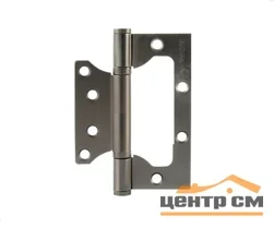 Петля накладная "БАБОЧКА" НОРА-М 100*75*2,5 графит (2 штуки)