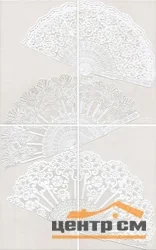 Плитка KERAMA MARAZZI Мерлетто Кружево панно 50х80х8 арт. HGD\A204\ 4x\6322