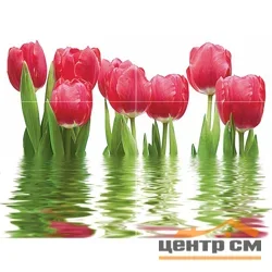 Плитка НЕФРИТ Фреш Панно Тюльпаны 75х100 арт.64-04-21-160-0 (из 6 частей)