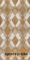 Плитка BELANI Флоренция коричневый декор 25х50