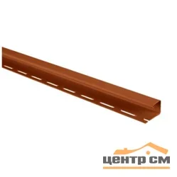 J-профиль Альтапрофиль L=3м дуб светлый Т - 15 для блокхауса