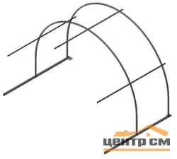 Вставка-удлинение АРОЧНАЯ УСИЛЕННАЯ (шаг 0,65м, 2м) труба 25*25, каркас, ширина 3м