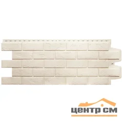 Панель цокольная Grandline Состаренный кирпич Classic, молочный 995*0,39 м (S=0.39м2)