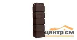 Угол наружный Grandline шоколадный (Состаренный кирпич Classic) 0,12*0,39 м
