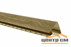 Угол наружный Альтапрофиль "Канада Плюс Люкс" L=3м Бук К-12