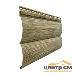 Сайдинг виниловый Docke Люкс Блок-хаус L=3,6м, H=0.24м (пл=0.88м2) кедр