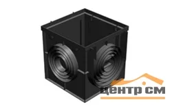 Дождеприёмник GIDROLICA Point ДП-40.40 пластиковый 400*400*400 мм арт.239