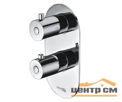 Смеситель WasserKRAFT Berkel 4833 Thermo для душа со встраиваемой системой монтажа, хром