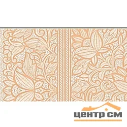 Скатерть рулонная ПВХ "Ажур" бежевый (ширина 1,2м, 50м.п.), 0-00\01-02