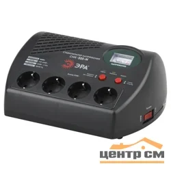 Стабилизатор напряжения ЭРА СНК-500-М, 160-260В, 220В, 500ВА, переносной