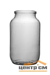 Банка стеклянная 1,5л СКО d=82