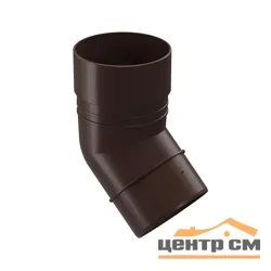 Колено 45гр. Docke Дача коричневое