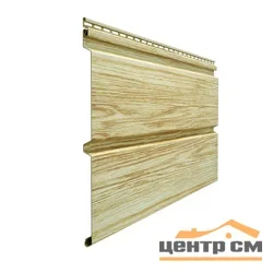 Сайдинг виниловый Docke Люкс Брус L=3,6м, H=0.3м (пл=1.08м2) рябина