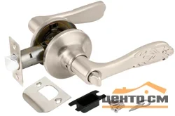 Ручка-защелка фиксатор Punto (Пунто) DK633 SN-BK (6033 SN-B) матовый никель