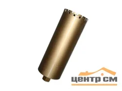 Коронка алмазная по бетону и кирпичу D=102мм, L=450мм, посадка 1 1/4", ПРАКТИКА "Профи"