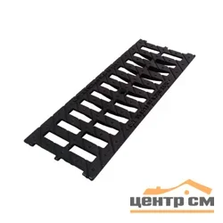 Решетка водоприемная GIDROLICA Standart РВ -30.37.50 - щелевая чугунная ВЧ, кл. С250 арт.534