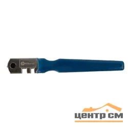 Стеклорез КОБАЛЬТ 6-роликовый, пластиковая рукоятка ,2-5 мм, 3000 м, блистер