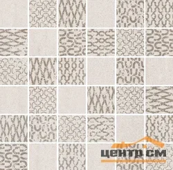 Декор мозаичный KERAMA MARAZZI Про Дабл бежевый светлый 30х30х9мм арт.DD2015\MM