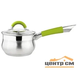 Ковш из нержавеющей стали MALLONY TOSKANA-16 с крышкой, 1,9л