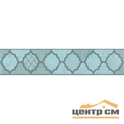 Бордюр KERAMA MARAZZI Фоскари бирюзовый 25х5,4х8 арт. OP\A27\6331