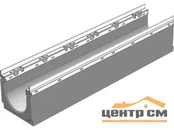 Лоток водоотводный GIDROLICA BGU-Z DN150 E600 с оцинкованной насадкой № 10-0, 1000*213*265 мм арт.14672