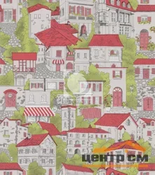 Обои МОФ арт.225112-5 Городок бумажные дуплекс 0,53*10,05м Classic