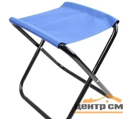 Стульчик складной ECOS DW-1010B без спинки, р-р: 28x31x34 см (синий)