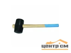 Киянка резиновая 680г TOOLBERG, деревянная лакированная ручка